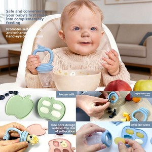 Juguete de goma para la dentición del bebé - Juguete de silicona para la etapa de dentición del bebé - Se puede hervir - Dispositivo anti-mordiscos para la boca - Product Image 2