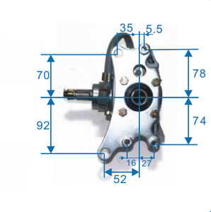 Yüksek kaliteli üç tekerlekli bisiklet şanzıman geri vitesli atv parçaları kutu 29three şanzıman üç tekerlekli motosiklet için kullanın - Product Image 4