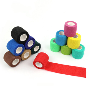 Bande de sport <span class=keywords><strong>à</strong></span> haute élasticité de couleur unie, motif personnalisé, non tissée, adhésive, haute élasticité, 5 cm * 4,5 m - Product Image 1