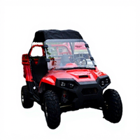 Véhicule utilitaire électrique agricole pour adultes, 4 roues motrices, 2 roues motrices avec blocage de différentiel, 50-75 km/h, kart tout-terrain, buggy de plage, pour sites touristiques