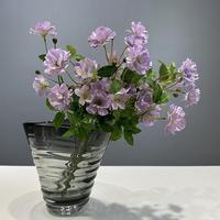 Y-H016 gros fleurs artificielles remplissage à la main automne soie artificielle renoncule fleurs pour la décoration de mariage à la maison
