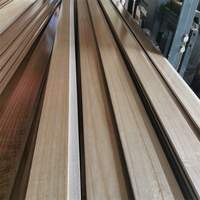 Sell Paulownia Solid Wood Wall Panel Interior Decorative Wood Paulownia Timber Cladding for House Renovation
