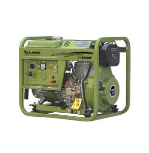 5KW with handle electrical start diesel generator price