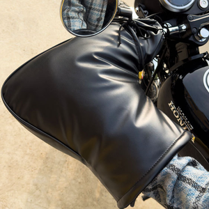 Protectores de Manos para Motocicleta de 3 Capas, Relleno de Algodón y Seda Térmica, Forro Interior de Felpa Suave al Tacto, Impermeables, para Invierno - Product Image 1