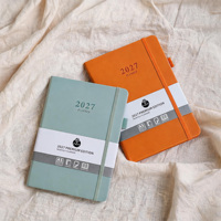 Agenda annuel A5 Premium 2027, carnet à couverture rigide personnalisable pour la salle de classe et les étudiants, vente en gros