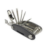 Jeu de clés de réparation pliantes multifonctionnelles en acier au carbone 16-en-1, jeu de tournevis, boîte à outils combinée OEM personnalisable, emballage