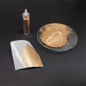 Polvo metálico de bronce dorado para pintura, tinta, recubrimiento, impresión, papel tapiz