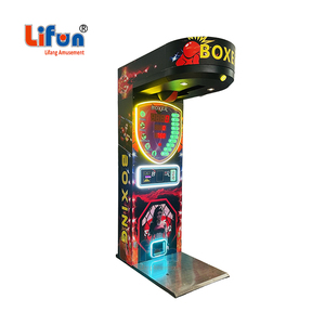 Máquina de Canje de Premios Metálica Operada con Monedas Electrónicas LIFUN para Juegos de Baloncesto y Boxeo Callejero, 1-6 Jugadores, 110-240V - Product Image 1