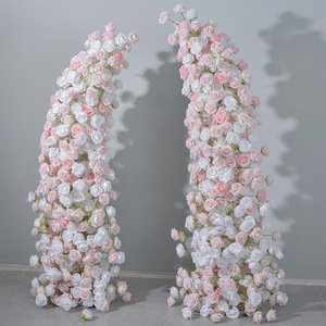 Arco de cuerno de lavanda multicolor, decoración de boda, arco de <span class=keywords><strong>flores</strong></span>, arco roto - Product Image 6