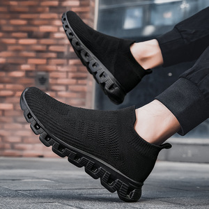 Nouvelles Chaussures de Sport Décontractées Respirantes en Maille Amortissante à Lacets pour la Marche et la Course Printemps Femme Homme - Product Image 3