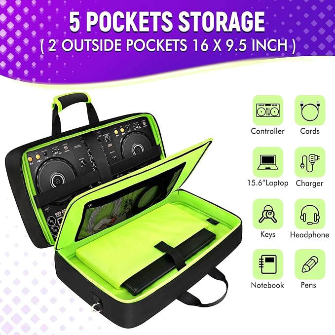 Custom DJ Bag - Waterproof Gig Bag for Compact Controllers