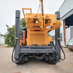 350 Meter Volledig Hydraulische Rupsbanden Waterputboorinstallatie Diesel voor Huis Boerderij Nieuwe Versnellingsbak Pomp Boorhamer - Product Image 2