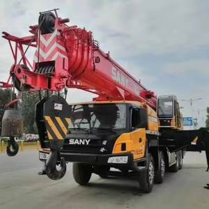 High-Quality Used Sany 90 Ton Hydraulic Mobile <b>Crane</b> Equipped with Genuine Components for Building Construction - Product Image 1