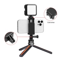 Takenoken 1/4 Vis Hot Shoe Support pour téléphone portable avec support GoPro Caméra Photographie Bureau/GoPro Live Streaming Stand Clip