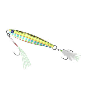 Hameçon de pêche en métal avec lame en métal, pêche au bar, leurres de pêche en eau salée, 12g, vente en gros - Product Image 2