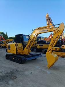 Mini excavadora de segunda mano PC56 original de Japón, los componentes principales incluyen bomba de caja de cambios de motor - Product Image 6