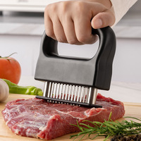 Attendrisseur de viande en plastique écologique avec aiguilles pour attendrir la viande