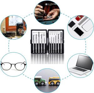 11 Tamanho diferente Mini Pequeno Flathead Phillips Jóias Assista iPhone Brinquedos Computador Eyeglass Repair Precision <span class=keywords><strong>Screwdriver</strong></span> <span class=keywords><strong>Set</strong></span> - Product Image 6