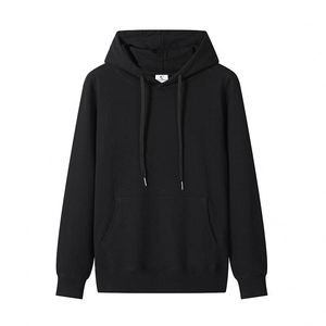 เสื้อฮู้ดดี้ผ้าคอตตอนเทอร์รี่สีพื้น ปักโลโก้ตามสั่ง ไม่ต้องรีด ทรงตรง น้ำหนัก 300 กรัม - Product Image 3