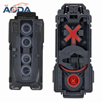 Funda Protectora para Llave de Vehículo, 4 Botones, Universal para Autos Porsche