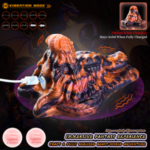 Vibromasseur Dragon Head Sex Grinder Strap-On Dildo pour stimulation du point G et du clitoris, masturbateur féminin, jouets sexuels pour couples lesbiens - Product Image 4