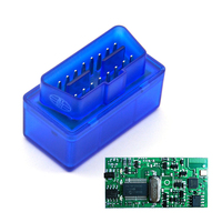 MINI ELM327 OBD2 V2.1 BT Interfaz Herramientas de diagnóstico de automóviles baratos Escáner de código Detector de fallas automotrices Soporte Android/Windows