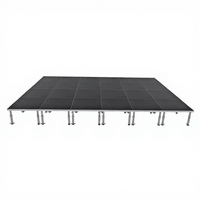 Scène portable 3m x 2m à prix d'usine avec hauteur de 400 mm, plateforme de scène GT en aluminium pour événements extérieurs, concerts, mariages