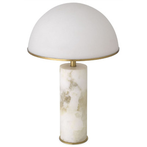 Italian Nordic <b>Table</b> <b>Lamp</b> E27 LED 220V Marble <b>Base</b> Gold Accent Bedside <b>Lamp</b> - Product Image 2
