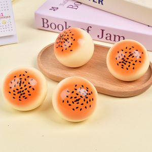 La misma diversión de amasar masa de yema de huevo de Xiaohongshu, masa de simulación maleable, antiestrés y de rebote lento para amasar. - Product Image 3
