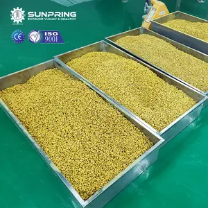 SUNPRING Linha de Produção de flocos de milho para extrusora de cereais de café da manhã Preço