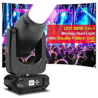 SHTX Professionelles 300W LED BSW Moving Head Light DMX für Kirche, Event, Club, Show, Bühne – 10R 3-in-1 Beam, Wash, Spot, Sharpy, Gobo Licht
