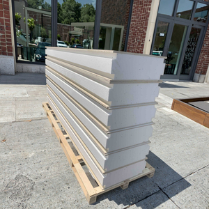 Chống cháy 50mm đến 200mm <span class=keywords><strong>MgO</strong></span> mgso4 EPS XPS PIR PU Phenolic cách nhiệt Trọng lượng nhẹ sips Sandwich Panel cho tường Bảng điều khiển Hội Đồng Quản Trị - Product Image 1