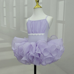 Nouvelles jupes <span class=keywords><strong>de</strong></span> <span class=keywords><strong>tutu</strong></span> <span class=keywords><strong>de</strong></span> <span class=keywords><strong>danse</strong></span> classique pour filles du fabricant, jupe courte en tulle à ourlet en A pour la pratique <span class=keywords><strong>de</strong></span> la <span class=keywords><strong>danse</strong></span>, les examens d'art, les spectacles sur scène - Product Image 3