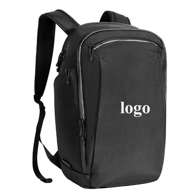 Customizable Logo Men's Water-Resistant Business Commuting Backpack Suitable for Work Large Capacity Leisure Travel Backpack