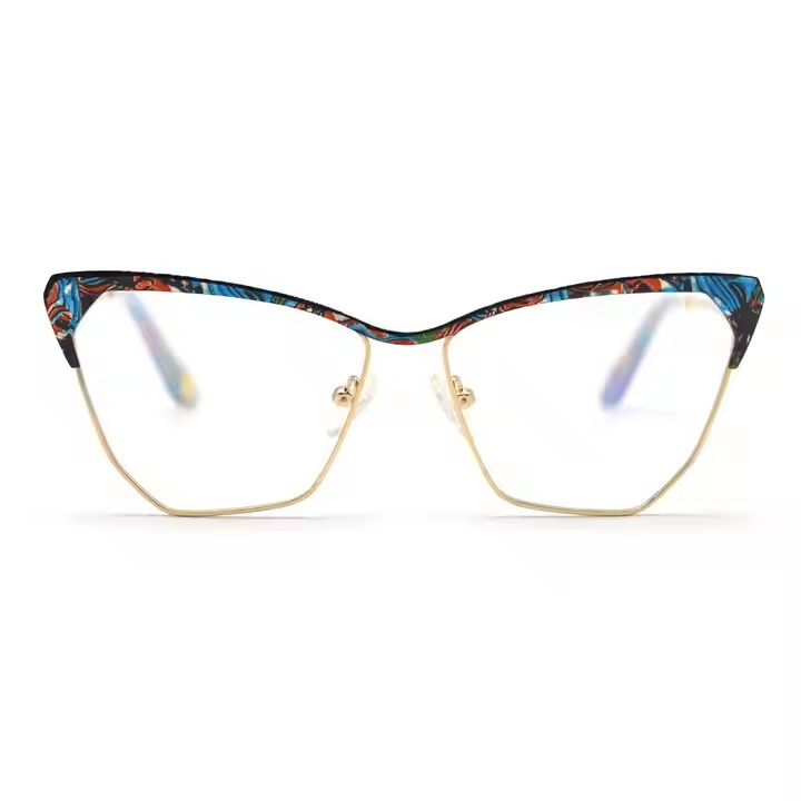 mens gold metal frames