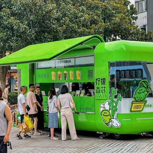 Volledig uitgeruste fastfood-truck trailers, onze mobiele concessiekitchens, aanhangwagen voor voedselverkoop - Product Image 5