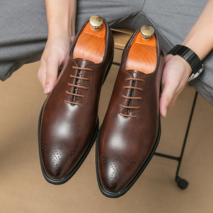 <span class=keywords><strong>Zapatos</strong></span> Oxford Formales Casuales con Cordones para <span class=keywords><strong>Hombre</strong></span>, <span class=keywords><strong>Zapatos</strong></span> Elegantes con Suela Roja, <span class=keywords><strong>Cómodos</strong></span> y Duraderos para <span class=keywords><strong>Hombre</strong></span> - Product Image 4