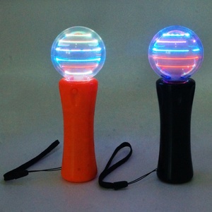 OEM ánh sáng-up quay đồ chơi nhấp nháy <span class=keywords><strong>mini</strong></span> LED Wand ánh sáng lên ma thuật quay bóng cây Đũa Phép - Product Image 4