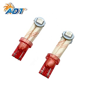 ADT Blanc Froid avec Insert de Base Transparent T10 194 # Ampoules LED flexibles pour flipper 555 2Leds 5050SMD 6,3 volts - Product Image 5