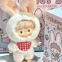 Original King Zhuo My Little Cat Delicious Rabbit V1 Bunny Vinyl Plush Toy Pendant Mystery Blind Box Anime Action Figures Doll