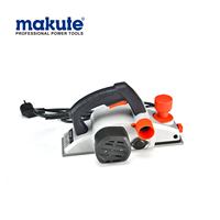 Makute Raboteuse à bois portable 82 mm Machine à raboter professionnelle Raboteuse électrique EP006