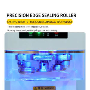 Taza accionada eléctricamente, máquina de sellado de latas de aluminio reciclable cónicas, cartón para impresora de cerveza y bebidas de Carnival - Product Image 2