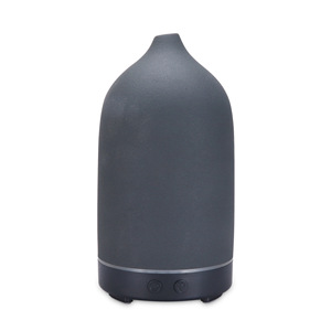 Diffuseur d'aromathérapie en céramique, humidificateur à lumière LED alimenté par USB, 100 ml, pour la maison et le bureau - Product Image 1