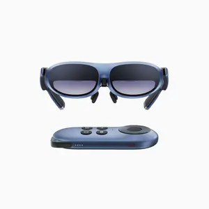 نظارات [Rokid Max AR مع محطة] أحدث نظارات VR/AR/الأجهزة نظارات ثلاثية الأبعاد ألعاب السينما المتنقلة Ultra View Ar