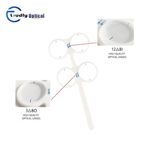 Instrumento óptico de alta calidad, optometría 3/12, probador de potencia de la vista, lente de prisma, aleta, instrumento de Optometría - Product Image 2