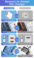 Cargador Rápido USB C PD de 20W, Enchufe Europeo, Adaptador de Corriente con Cable Tipo C para Teléfono Inteligente, Gran Venta