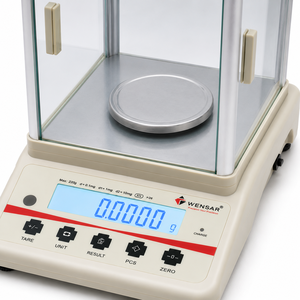 Balance analytique de laboratoire numérique de haute précision avec écran de protection en verre - Product Image 3