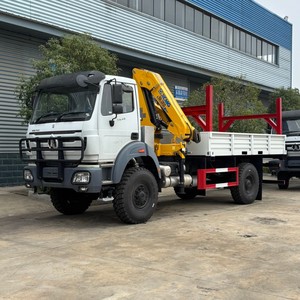 Zuverlässiger Beiben Kranwagen mit 6,3 Tonnen Faltarmkran, 6-Rad-Knickarmkran-LKW - Product Image 2