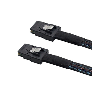 Câble <span class=keywords><strong>Mini</strong></span> SAS HD haute performance SFF 8087 SFF 8087 cordon à Angle droit de transfert de données prix usine <span class=keywords><strong>pas</strong></span> <span class=keywords><strong>cher</strong></span> pour ordinateur - Product Image 2