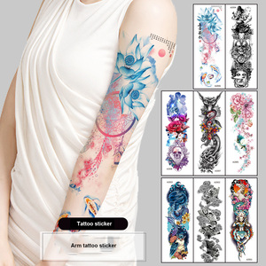 Tatuaggio a braccio pieno adesivo temporaneo impermeabile all'ingrosso - Product Image 3